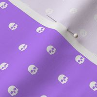 Purple Skull Polkadots