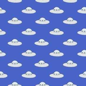 Happy Aliens in a UFO