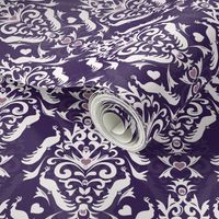 Peacock Damask 