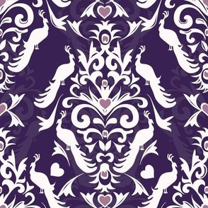 Peacock Damask 