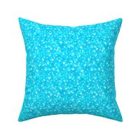Small Sparkly Bokeh Pattern - Cerulean Color