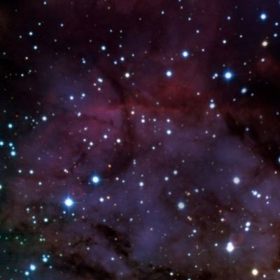 Carina Nebula (edited, blue)