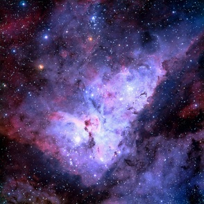 Carina Nebula (edited, blue)