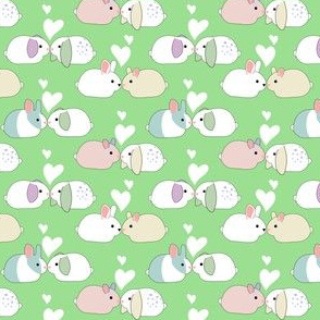 love bunnies green