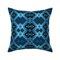 Blue,boho,tribal,aztec  pattern 