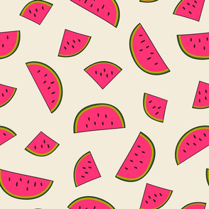 Summer watermelon, pink watermelons, bright pink watermelons, summer fruit, pink summer