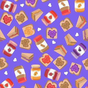 Peanut Butter Jelly Love - Purple