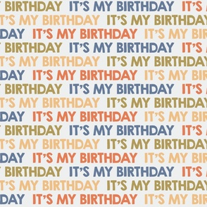 It's My Birthday!