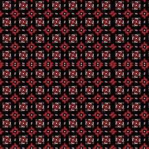 83G_Red & White on Black_13x10