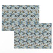 Patchwork Equestrian - Soft Blue