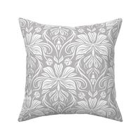 Bauhinia Damask - Grey