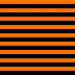 1 inch orange black stripes