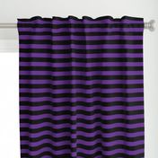 1 inch purple black stripes