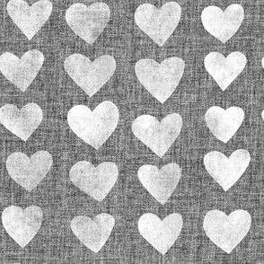 Hearts Stamp Grayi