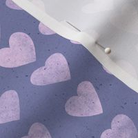 Hearts Stamp Lilac