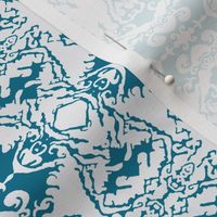 Damask Style - Blue