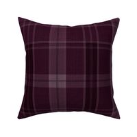 Patchwork Maroon Checkered Plaid