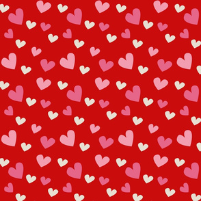 Valentines 2021 Hearts Red