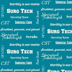 CST, Surg Tech - teal