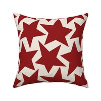 Tossed Stars-Maritime Red/Ivory