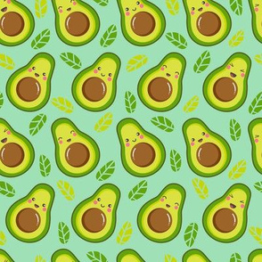 Kawaii food - avocado