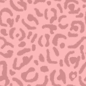 Pink Leopard Print Cheetah Spots