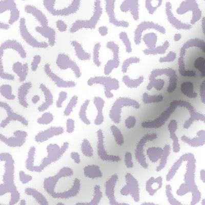 Lavender Leopard Print Purple Cheetah Spots