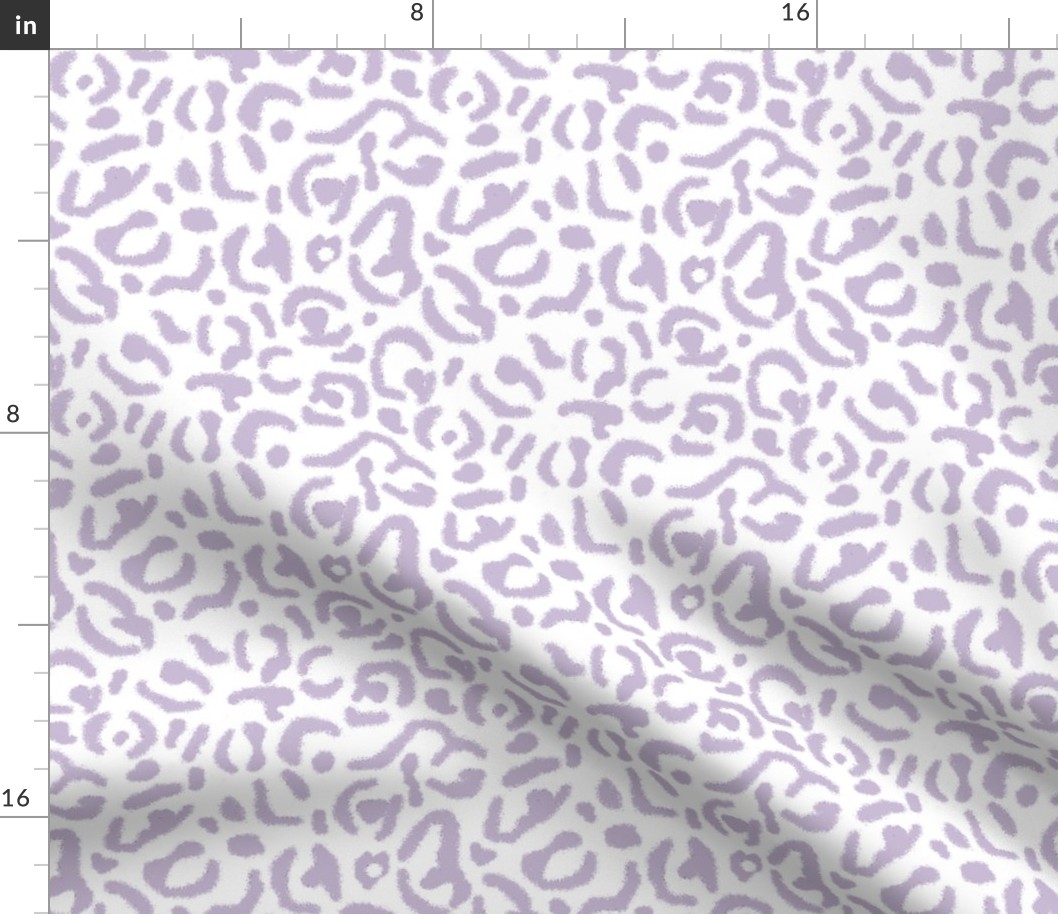 Lavender Leopard Print Purple Cheetah Spots