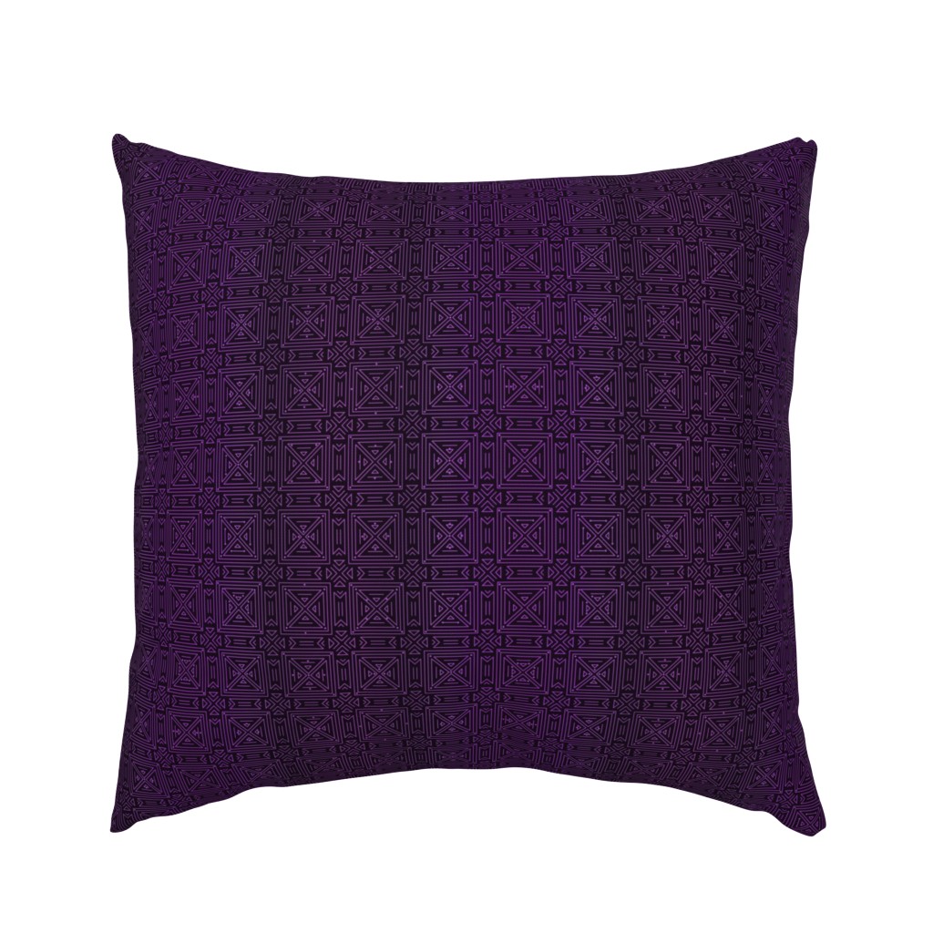 Art Deco dot - purple - small