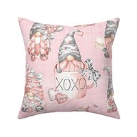 pink gnome pink linen