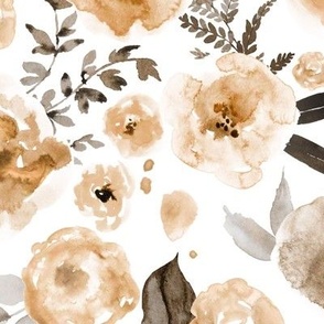 Large / Sienna Fall Florals