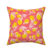 Leafy Lemon Tossed | Pink