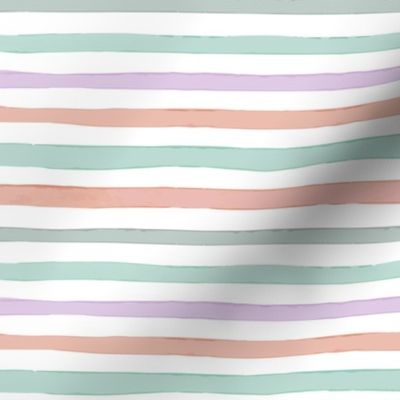 Watercolor Stripes 