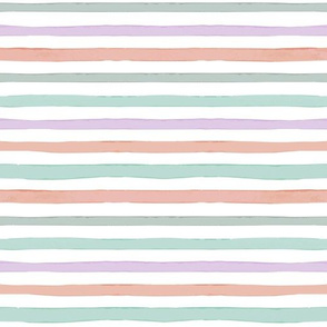 Watercolor Stripes 