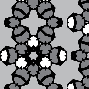 Molecules greywhite