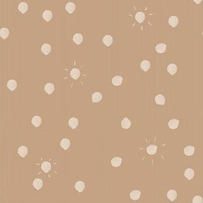 Blush Sun Dots Sand medium