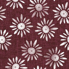 Lotta Flower Maroon