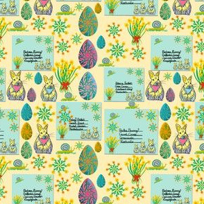 Spring Easter Snail Mail