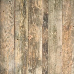 weathered wood planks