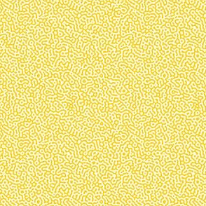 tiny squiggle Turing texture #7 - karmic yellow and white