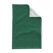 St. Patrick's Day Green Leopard XSmall