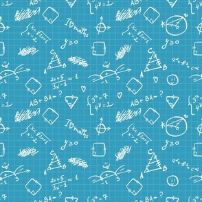 Mathematical Formulas Fabric, Wallpaper and Home Decor | Spoonflower