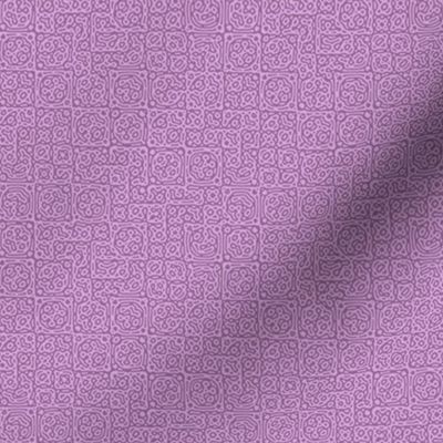 tiny checkered mudcloth texture 4 - twilight mauve