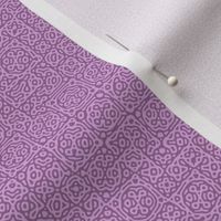 tiny checkered mudcloth texture 4 - twilight mauve