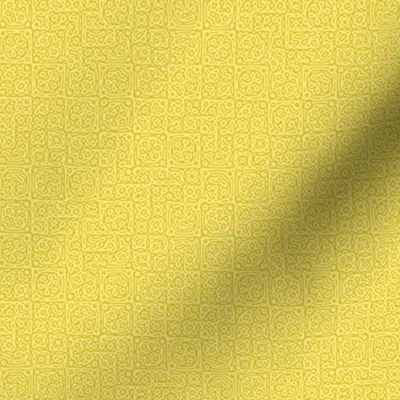 tiny checkered mudcloth texture 4 - yellow