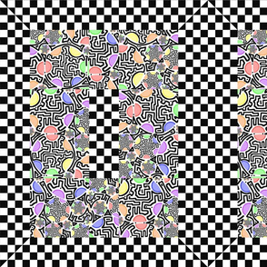 Maze Color Wheel Placemats
