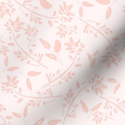 romantic pink fauna tonal girly nursery TerriConradDesigns