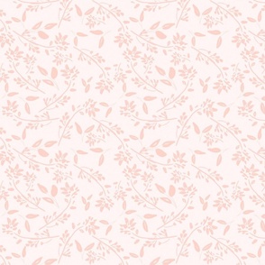 romantic pink fauna tonal girly nursery TerriConradDesigns