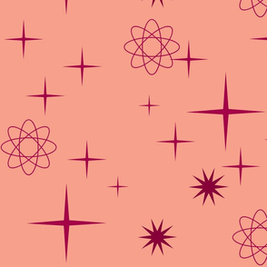 Atomic Starburst on Rose