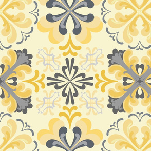 Orleans tile - yellow